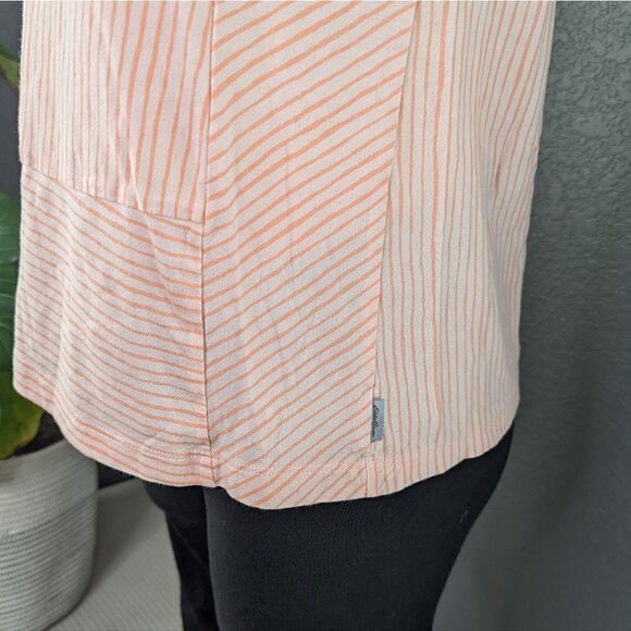 Eddie Bauer Peach Striped Tank Top - Picture 5 of 10
